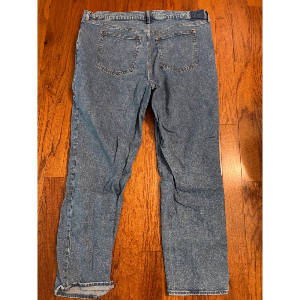 Abercrombie & Fitch The 90's Straight Ultra High Rise Jeans Size 36x22 - Picture 8 of 11